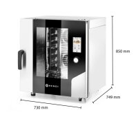 Konvektionsdampfgarer – Touch 7 x GN 1/1,...