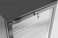 Kühlschrank hinten mit einer Tür, Arktic, 86L, Schwarz, 230V/120W, 500x530x(H)870mm