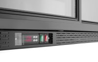 Bar-Kühlschrank mit zwei Schiebetüren, Arktic, 158L, Schwarz, 230V/160W, 520x900x(H)870mm