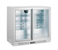 Bar-Kühlschrank mit 2 Schiebetüren, Arktic, 150L, Silber, 230V/175W, 900x520x(H)840mm