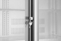 Bar-Kühlschrank mit 2 Schiebetüren, Arktic, 150L, Silber, 230V/175W, 900x520x(H)840mm