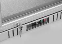 Barkühlschränke mit 1 Tür, Arktic, 75L, Silber, 230V/175W, 500x530x(H)870mm