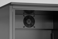 Bar-Kühlschrank mit einer Tür, Arktic, 243L, Schwarz, 230V/195W, 530x600x(H)1820mm
