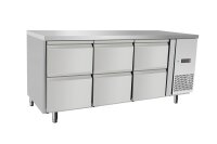 Kühltheke, 6 Schubladen, Arktic, 204L, 230V/400W,...