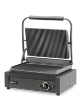 Kontaktgrill Panini, HENDI, Schwarz, 220-240V/2200W, 430x375x(H)216mm