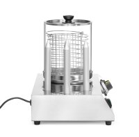 Würstchen- und Hotdog-Brötchenwärmer, HENDI, 230V/550W, 500x310x(H)395mm