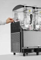 Slush-Eis-Maschine, Arktic, Kitchen Line, Schwarz, 230V/1080W, 507x615x(H)810mm