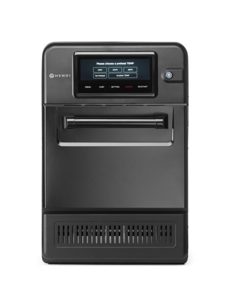 Hochgeschwindigkeits-Backofen CombiTurbo, HENDI, 18L, Schwarz, 230V/3000W, 402x735x(H)608mm