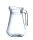 Glaskrug, HENDI, 1,3L, ⌀103x(H)210mm