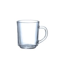 Glasbecher, HENDI, 0,24L, 6 Stk., ⌀73x(H)88mm