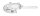 Hawthorne-Barsieb, BarUp, Silber, 150x115x(H)18mm