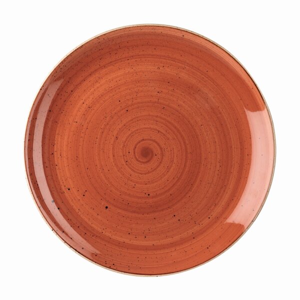 Churchill Stonecast Teller Coupe 28,8 cm, Orange