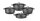 Kasserolle mit Antihaft-Beschichtung, HENDI, 4,3L, Schwarz, 425x332x(H)70mm