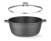 Kasserolle mit Antihaft-Beschichtung, HENDI, 7L, Schwarz,...