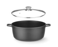Kasserolle mit Antihaft-Beschichtung, HENDI, 9L, Schwarz,...