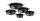 Auflaufform, emailliert, HENDI, Schwarz, ⌀140x(H)45mm, Rund