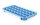 Eiswürfelform mit Deckel und Bodenwanne, BarUp, Blau, 337x170mm