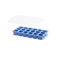 Eiswürfelform mit Deckel, BarUp, Blau, 217x114x(H)30mm
