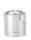 Isolierter tragbarer Behälter, HENDI, Kitchen Line, 19L, Silber, ⌀350x(H)400mm
