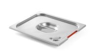 Deckel mit Griffaussparung und Silikonrand, HENDI, GN...