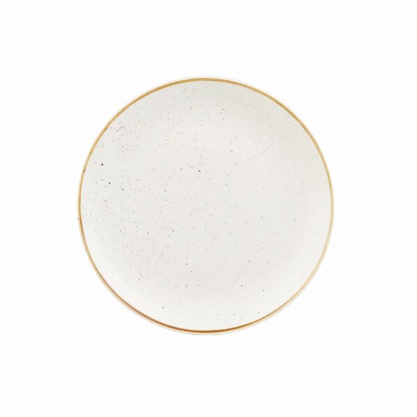 Churchill Stonecast Teller Coupe 28,8 cm, Barley White