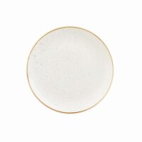 Churchill Stonecast Teller Coupe 28,8 cm, Barley White