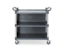 Servierwagen aus Polypropylen mit Lagen, groß,...