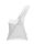 Klappstuhlbezug, HENDI, Kitchen Line, 810965 & 910989, Weiß, 540x440x(H)840mm