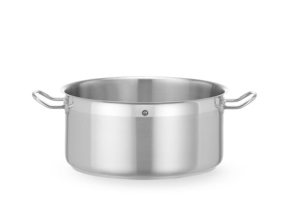 Kochtopf, niedrig - ohne Deckel, HENDI, Profi Line, 12L, ⌀320x(H)150mm, Rund