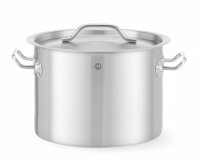 Kochtopf, mittel - mit Deckel, HENDI, Budget Line, 32L,...