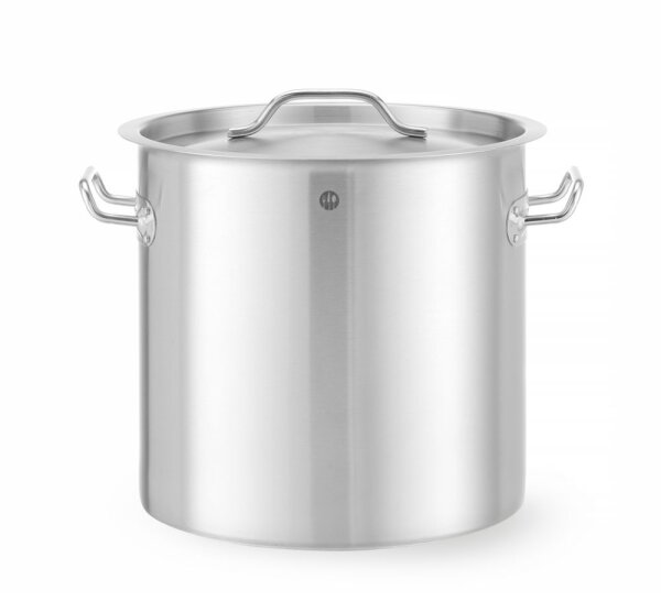 Hoher Schmortopf – mit Deckel, HENDI, Budget Line, 17L, ⌀280x(H)280mm