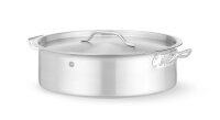 Kochtopf, niedrig - mit Deckel, HENDI, 10,8L, ⌀360x(H)110mm, Rund