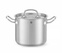 Kochtopf, hoch - mit Deckel, HENDI, Kitchen Line, 32L,...