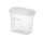 GN 1/9 Behälter, Polypropylen, HENDI, GN 1/9, 1,5L, Transparent, 176x108x(H)150mm, Rechteckig
