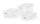 GN 1/3 Behälter, Polypropylen, HENDI, GN 1/3, 6L, Transparent, 325x176x(H)150mm, Rechteckig