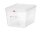 GN 1/2 Behälter, Polypropylen, HENDI, GN 1/2, 12,5L, Transparent, 325x265x(H)200mm, Rechteckig