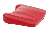Deckel für Abfallbehälter, HENDI, Rot, 505x415mm
