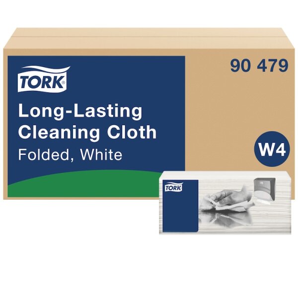 Tork W4 Langlebige Reinigungstücher Weiß, 360 Stk.