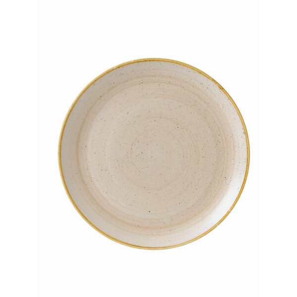 Churchill Stonecast Teller Coupe 32,4 cm, Nutmeg Cream