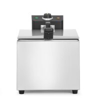 Fritteuse, HENDI, Budget Line, GN 1/2, 8L, Silber,...