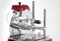 Aufschnittmaschine, manuell RETRO 300, HENDI, Rot, 720x600x(H)740mm