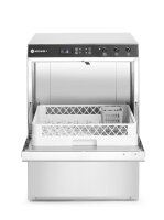 Geschirrspüler 50x50 Doppio, HENDI, Budget Line, 400V/4900W, 565x605x(H)830mm