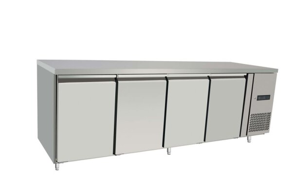 Kühltisch, 4-türig, Arktic, Profi Line, 450L, 230V/400W, 700x2230x(H)839mm