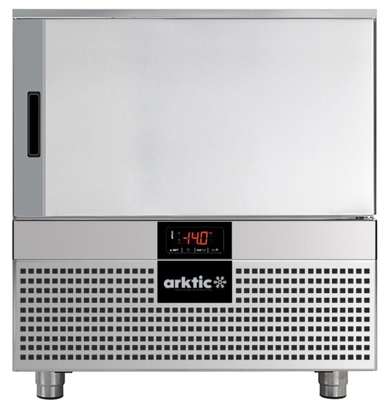 Schockfroster, Arktic, Silber, 230V/1380W, 800x730x(H)875mm