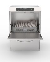 Geschirrspüler 40x40, elektronische Steuerung, HENDI, Profi Line, Silber, 230V/2970W, 473x513x(H)689mm