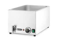 Bain-Marie mit Ablasshahn Ranger, HENDI, GN (H)200mm, GN...
