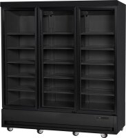 Kühlvitrine, Arktic, 1075L, Schwarz, 230V/550W,...