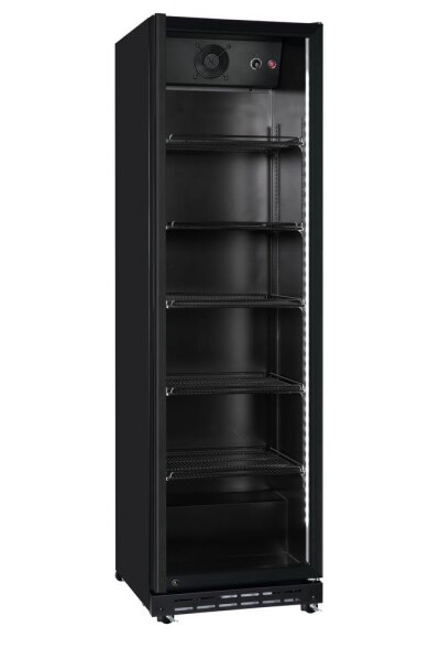 Bar-Kühlschrank, eintürig, Arktic, 5 Regale, 360L, Schwarz, 230V/250W, 578x605x(H)1990mm