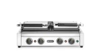 Kontaktgrill, Doppelgrill mit Timer, HENDI, Silber,...