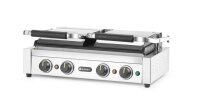 Kontaktgrill, Doppelgrill mit Timer, HENDI, Silber,...